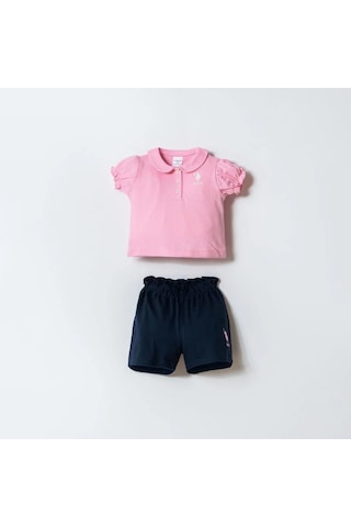 U.s. Polo Assn Şortlu Takım 3028 Pembe