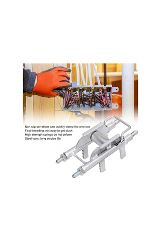 Tenfowee Elektrikçi İçin 45 Çelik Hızlı Kablo İletim Aracı - Kaymaz Tırnaklı, Dayanıklı, Dağıtım Kutuları Ve Soket Kutuları İçin Uygulanır