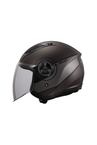 Ls2 Aırflow 2 Cover Mat Siyah-gri Kask Siyah-Gri