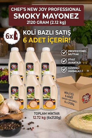 Smoky Mayonez 2120 G X 6 Adet - 1 Koli Koli Bazlı Avantaj Paketi
