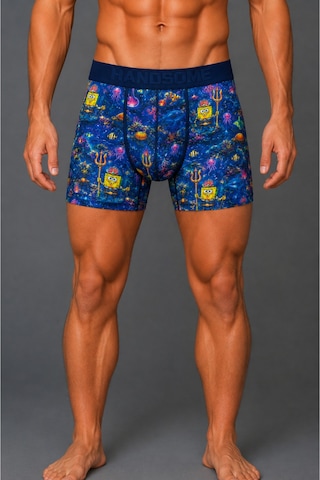 Brem Handsome Sünger Bob Desenli Erkek Boxer Çok Renkli