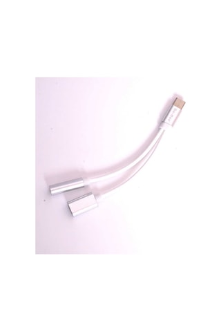 Go Des GD-UC010 2 in 1 Type-C 3.5 mm Aux Kulaklık ve Şarj Dönüştürücü Adaptör - ZORE-257773