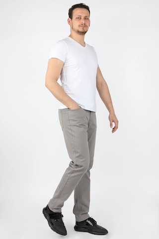 Erkek 5 Cep Gabardin Pantolon Gri