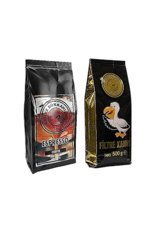 1x500 Gr Öğütülmüş Espresso 1x500 Gr Filtre Kahve Hazır 1x500 Gr Öğütülmüş Espresso 1x500 Gr Filtre Kahve Hazır
