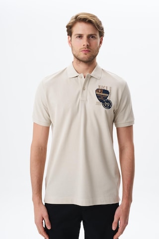 AR-MA Arma Erkek Yazı Baskılı Regular Fit % 100 Pamuk Pike Polo Yaka Tişört Y29374355802 Bej