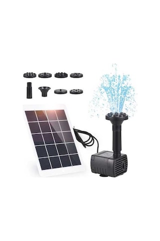 Pazly Güneş Enerjili 3w 5v Su Pompası Kiti İle 7w Güneş Paneli Seti