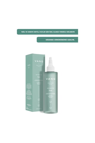 Vang Yağlı Sivilce Leke Siyah Nokta Karşıtı Karma Cilt Ciltler İçin Tonik Salisilik Asit 200 Ml
