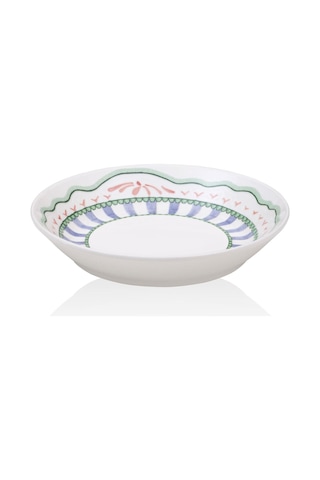 The Mia Spring Yemek Tabağı 6lı Set 20 Cm Renkli