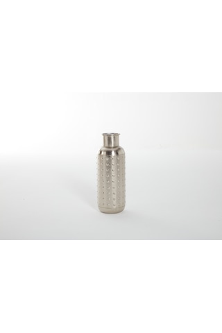 İron Hand Plnt W Pnc B Ma3845 Silver Vazo Standart - Gümüş