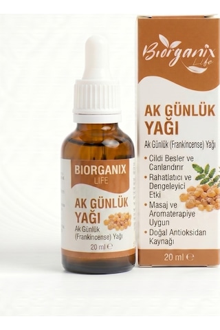 %100 Saf Akgünlük Yağı 20 ML