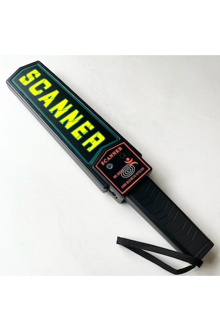 Süper Scanner Metal Dedektör Kolay Kullanım Işıklı Sesli Titreşim