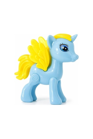 Sevimli Unicorn Oyuncak Figür Çocuklar İçin Hayal Gücünü Geliştiren Mini At Oyuncağı