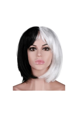 Riota Renkli Karnaval Peruk 171228355 Gri