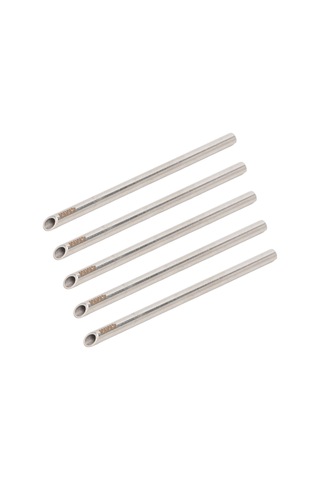 Lemestar 5 Adet Tıbbi Çelik Delme Alıcı Boru - Kulak, Burun, Dilde Kullanıma Uygun, 4mm, Hijyenik Opp Paketli, İğne Alıcı Yardımcı Araç Diğer