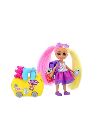 Mini Bebek Ve Aksesuarlı Seyahat Seti 12 Cm Bavullu Koleksiyonluk Figür