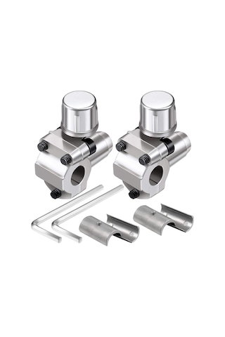 2 Adet Mermi Delme Musluk Vana Kiti 1/4, 5/16, 3/8 İnç Dış Çaplı Borularla Uyumludur