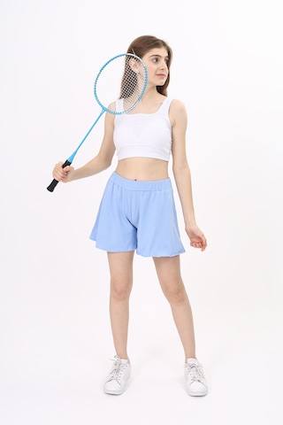 Toontoy Kız Çocuk Şort Mavi