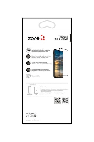 Apple Uyumlu iPhone 6 Plus / 6s Plus Ekran Koruyucu Shock Full Nano 001