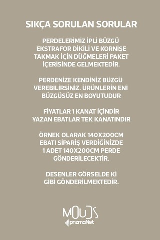 Kahverengi Dalga Desenli Süet Oturma Odası Salon Fon Perde Baskılı Ekstrafor Büzgü Tek Kanat Çok Renkli