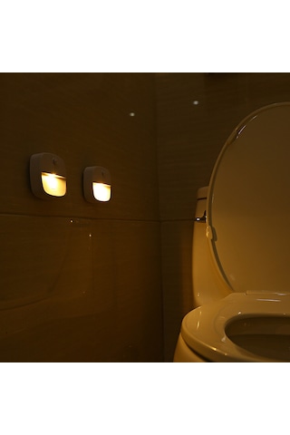 Teltree Akıllı Led Sensörlü Dolap Lambası - Bebek Odası, Mutfak, Merdiven Aydınlatma İçin 6'lı Paket Beyaz Işık