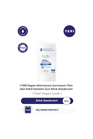 Lucille Okyanus Vegan Erkek Stick Deodorant 60 G Lucille Okyanus Vegan Erkek Stick Deodorant 60 G