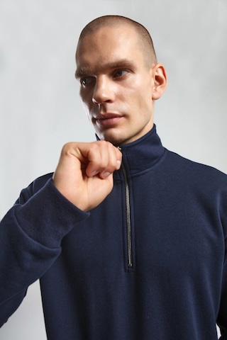 Benmanaj Erkek Antrasit Sweatshirt - Lacivert Lacivert