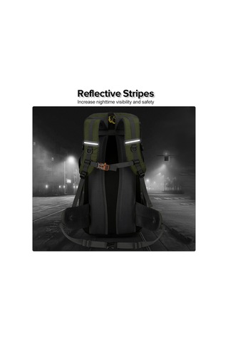 Yunboo 50l Dağcılık Sırt Çantası - Kamp Ve Yürüyüş İçin Dayanıklı Nylon Çanta Koyu Mavi