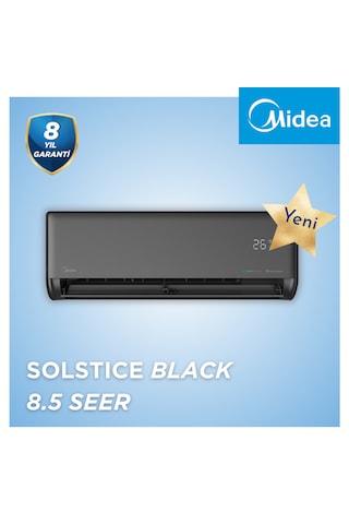 Midea Solstice Black EZB-18RD6-I 18000 Btu Duvar Tipi Klima Midea Solstice Black EZB-18RD6-I 18000 Btu Duvar Tipi Klima