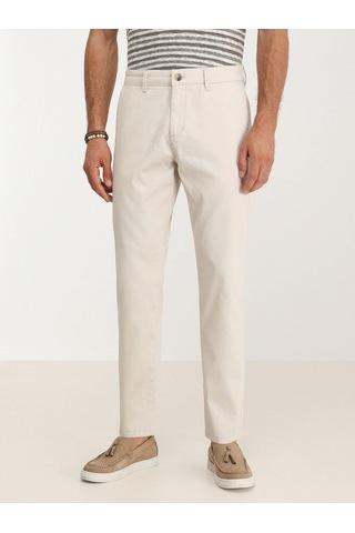Kip Slim Fit Dar Paça Bej Erkek Pantolon Pant 2441 001