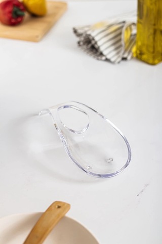 Akrilik Şeffaf Tezgah Üstü Kirli Kaşıklık & Kepçe Altlığı Çok Renkli