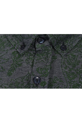 Arma Erkek Şal Desenli Gömlek K8gko1053 Yeşil