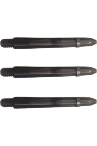 5 Set 15 Adet 48mm Siyah Şeffaf Polikarbon Pc Dart Shaft-şaft