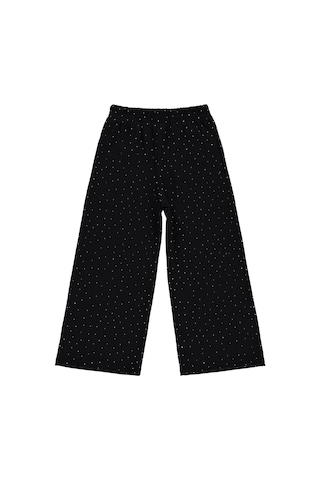 Civil Girls Kız Çocuk Taşlı 6-9 Yaş Pantolon - Siyah