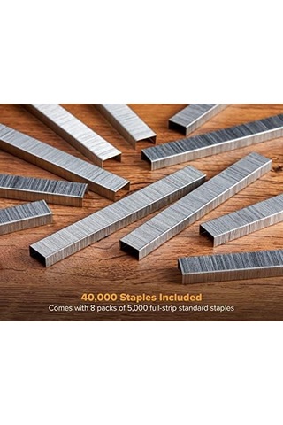 Standart Zımba, 1/4" Uzunluk, Kutu Başına 5000, 8'li Paket