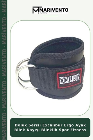 Delux Serisi Excalibur Ergo Ayak Bilek Kayışı Bileklik Spor Fitness Çok Renkli