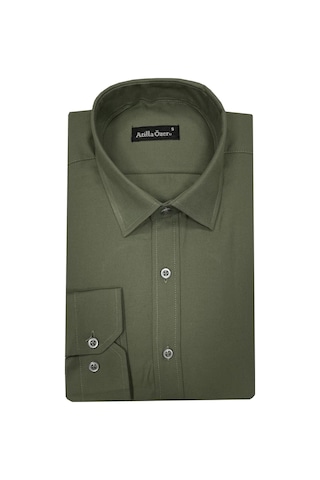 Atilla Özer Uzun Kol Slim Fit Erkek Gömlek-6857 001