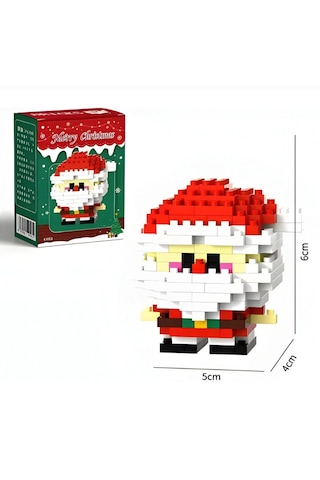 Bricks Yılbaşı Özel Seri Mini Yapı Oyuncak Noel Baba