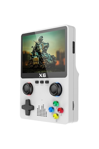 Cbtx X6 HD 3.5'' Ekran El Oyun Konsolu Dahili Video Oyunları Makinesi Çift Joystick