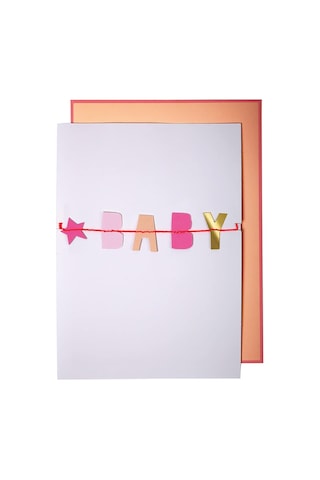 Meri Meri - Baby Baby Card - Baby Baby Tebrik Kartı