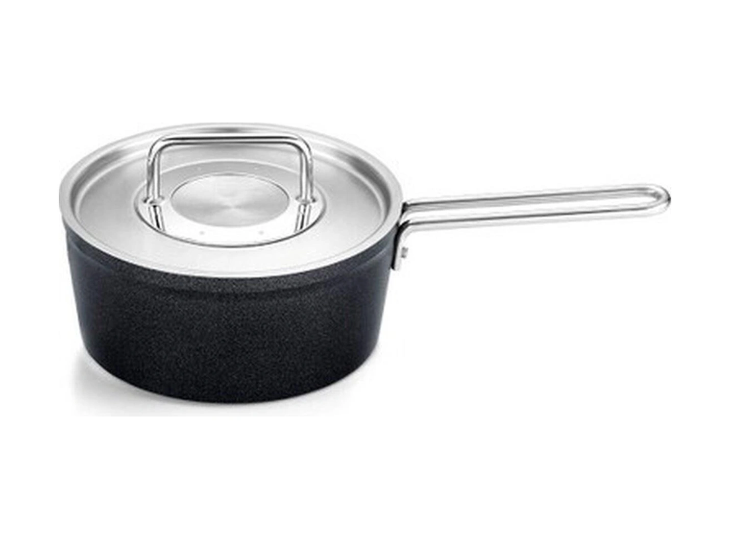 Fissler Adamant Metal Kapak 18 Cm Sos Tenceresi Bakır - Siyah
