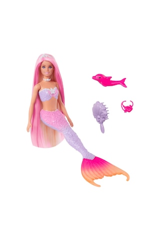 Barbie Renk Değiştiren Deniz Kızı ve Aksesuarları HRP97