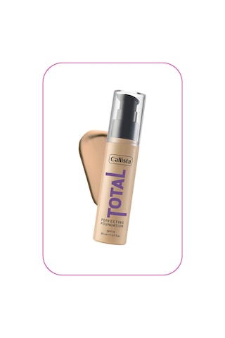 Total Perfecting Spf 15 Yoğun Kapatıcı Mat Bitişli Fondöten - 232 Light Beige