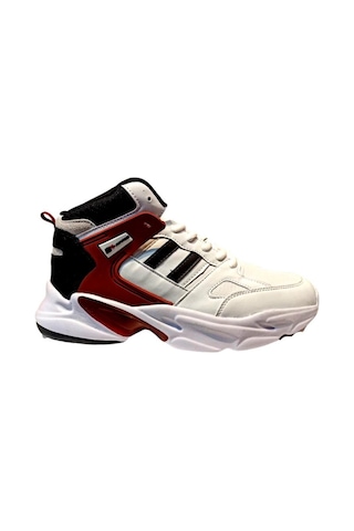 M.P. 231-1014 Gr (36-39) Beyaz-Bordo Anorak Basketbol Ayakkabı - Beyaz