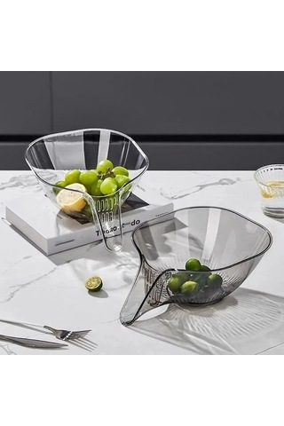 Tongxida Bosphorus Sepeti Şeffaf Havza Fonksiyonlu Ev Drenaj Çok Beyaz - Xw Beyaz - Şeffaf Beyaz - Şeffaf