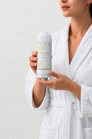 Phytoncide Forest C Vitaminli Aromatik Duş Filtresi - Saç Dökülme Karşıtı, Cilt Besleyici Klor Ve Kireç Arıtıcı Duş Filtresi 150gr Saydam