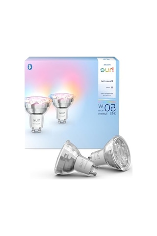 Renkli Akıllı Spot Ampul, 4.7w Gu10, 345 Lumen, 2'li Paket