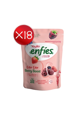 Yayla Enfies Freeze Dried Berry Boost 15 G X18 270 G