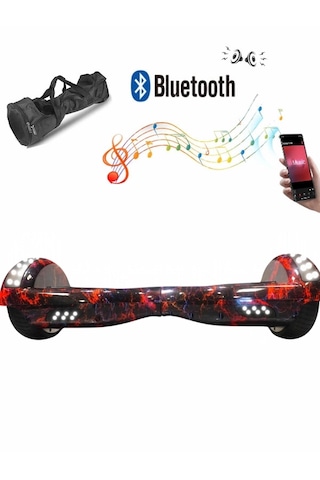 Smartstore Full Ledli Hoverboard Elektrikli Kaykay + Çanta
