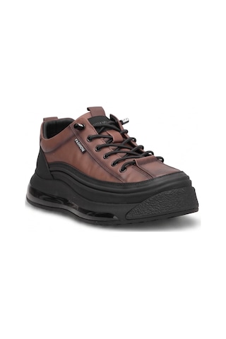 Guja 26blg500-1 Erkek Hakiki Deri Klasik Sneaker Kahve