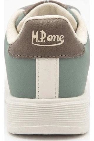 M.p. One 262-3707 Çocuk Bej-kahve-yeşil Cilt Sneaker Ayakkabı